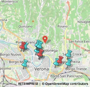 Mappa Viale dei Colli, 37128 Verona VR, Italia (1.84)