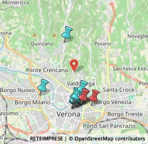 Mappa Viale dei Colli, 37128 Verona VR, Italia (1.792)