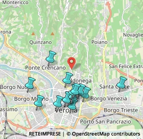 Mappa Viale dei Colli, 37128 Verona VR, Italia (2.03643)