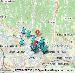 Mappa Viale dei Colli, 37128 Verona VR, Italia (1.543)
