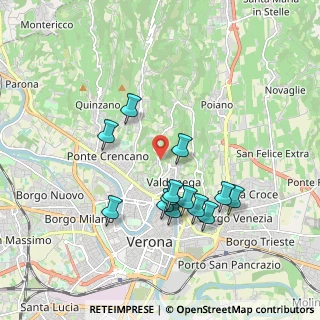 Mappa Viale dei Colli, 37128 Verona VR, Italia (1.71692)