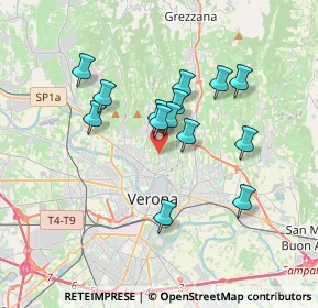 Mappa Viale dei Colli, 37128 Verona VR, Italia (2.93857)