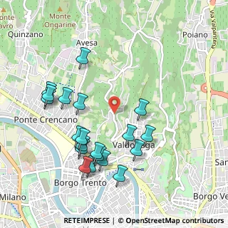 Mappa Viale dei Colli, 37128 Verona VR, Italia (1.047)