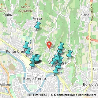 Mappa Viale dei Colli, 37128 Verona VR, Italia (0.876)