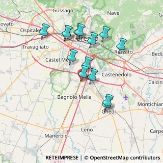 Mappa Via E. Mattei, 25020 Poncarale BS, Italia (7.01)
