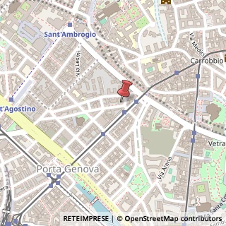 Mappa Via Giuseppe Sapeto, 3, 20123 Milano, Milano (Lombardia)