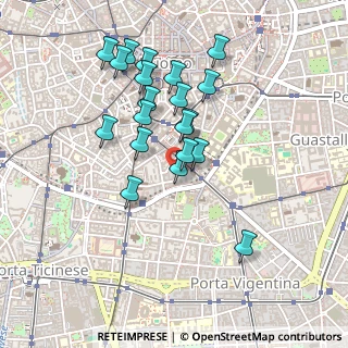 Mappa Via Ludovico da Viadana, 20122 Milano MI, Italia (0.4195)