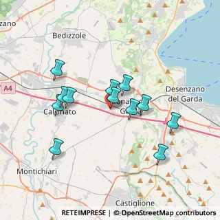 Mappa Via Campagna Sopra, 25017 Lonato del Garda BS, Italia (3.28917)