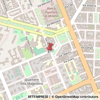 Mappa Via Luigi Soderini, 1, 20146 Milano, Milano (Lombardia)