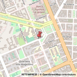 Mappa Via Luigi Soderini,  2, 20146 Milano, Milano (Lombardia)