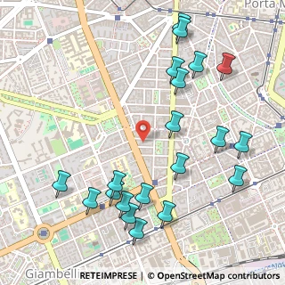 Mappa Via Privata Giacomo Favretto, 20146 Milano MI, Italia (0.6115)