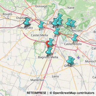 Mappa Via Giovanni Falcone, 25020 Poncarale BS, Italia (7.80471)