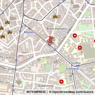 Mappa Corso di Porta Romana, 46, 20122 Milano, Milano (Lombardia)