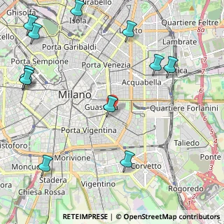 Mappa Via Antonio Fogazzaro, 20135 Milano MI, Italia (3.01833)