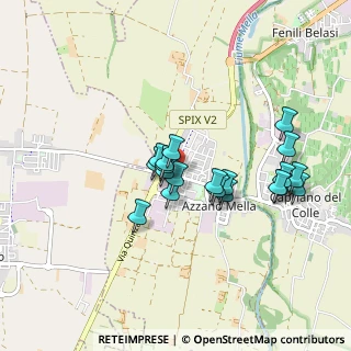 Mappa Via Caduti Piazza della Loggia, 25020 Azzano Mella BS, Italia (0.735)