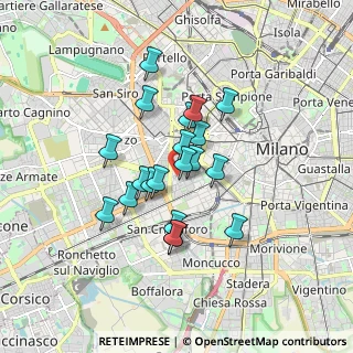 Mappa Piazzale Giovanni de Agostini, 20144 Milano MI, Italia (1.319)