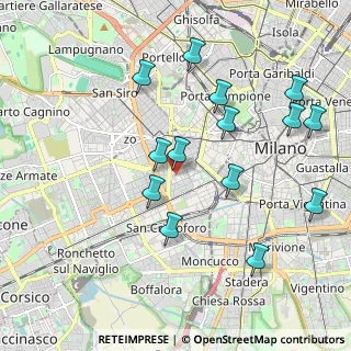 Mappa Piazzale Giovanni de Agostini, 20144 Milano MI, Italia (2.05786)