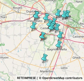 Mappa 25020 Azzano Mella BS, Italia (6.67375)