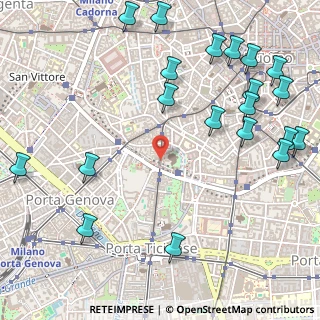 Mappa Presso Teatro San Lorenzo alle Colonne, 20123 Milano MI, Italia (0.7125)