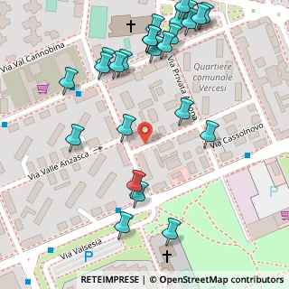 Mappa Via Alberico da Rosciate, 20152 Milano MI, Italia (0.16)