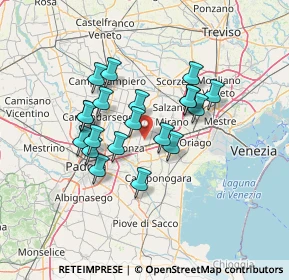 Mappa Viale Giulio Onesti, 30030 Pianiga VE, Italia (11.092)