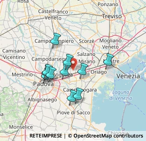 Mappa Viale Giulio Onesti, 30030 Pianiga VE, Italia (11.03727)