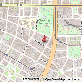Mappa Via Perugino, 15, 20135 Milano, Milano (Lombardia)