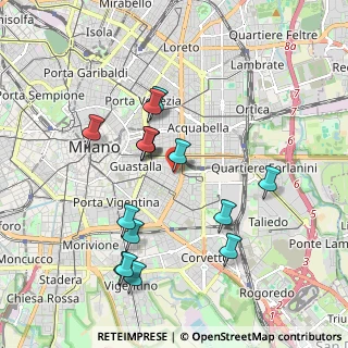 Mappa Via Perugino, 20135 Milano MI, Italia (1.86733)