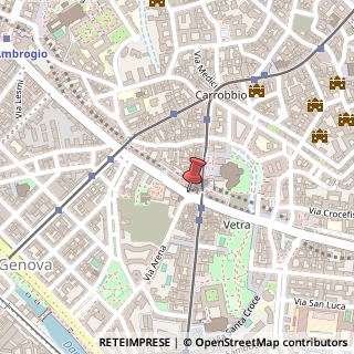 Mappa Via Edmondo De Amicis,  4, 20123 Milano, Milano (Lombardia)