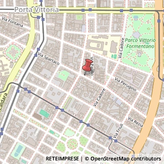Mappa Via Spartaco, 27, 20135 Milano, Milano (Lombardia)
