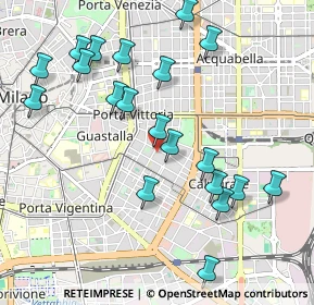 Mappa Via Emilio Morosini, 20159 Milano MI, Italia (1.0745)