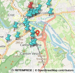 Mappa Via Primo Levi, 10015 Ivrea TO, Italia (0.989)