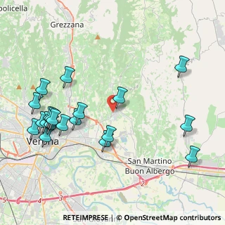 Mappa Via della Prateria, 37141 Montorio VR, Italia (4.798)