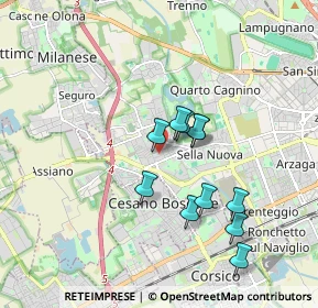 Mappa Via Valle Anzasca, 20152 Milano MI, Italia (1.52455)