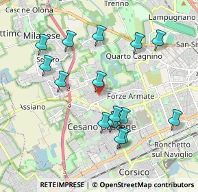 Mappa Via Valle Anzasca, 20152 Milano MI, Italia (1.96)