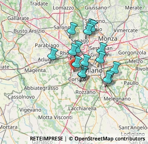 Mappa Via Valle Anzasca, 20152 Milano MI, Italia (10.29125)