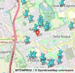 Mappa Via Valle Anzasca, 20152 Milano MI, Italia (1.154)