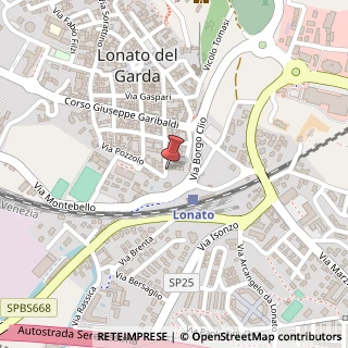Mappa Via Girelli, 9, 25017 Lonato del Garda, Brescia (Lombardia)