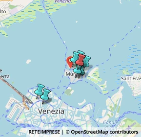 Mappa Calle De Le Agostiniane, 30100 Venezia VE, Italia (1.04091)