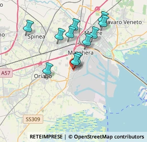 Mappa Via Nicolo' Tron, 30126 Venezia VE, Italia (3.32091)