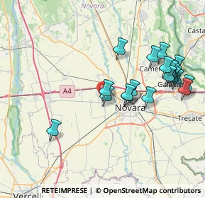 Mappa Via Verdi, 28060 San Pietro Mosezzo NO, Italia (8.0255)