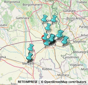 Mappa Via Verdi, 28060 San Pietro Mosezzo NO, Italia (9.26)