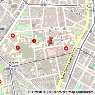 Mappa Piazza Umanitaria, 2, 20122 Milano, Milano (Lombardia)