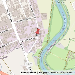 Mappa Via Luigi Pierobon, 64, 35010 Limena, Padova (Veneto)
