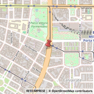 Mappa Viale Umbria, 105, 20135 Milano, Milano (Lombardia)