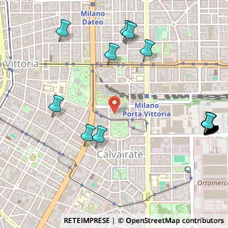 Mappa Via Vertoiba, 20137 Milano MI, Italia (0.7495)