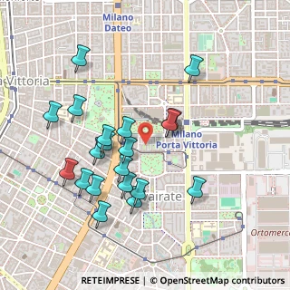 Mappa Via Vertoiba, 20137 Milano MI, Italia (0.466)
