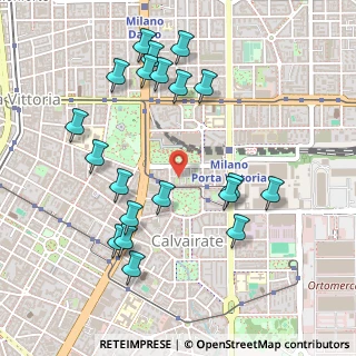Mappa Via Vertoiba, 20137 Milano MI, Italia (0.5385)