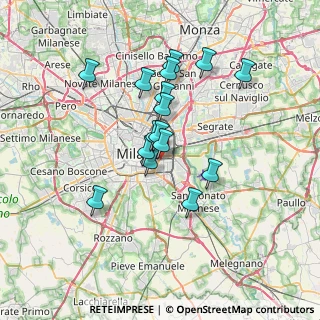 Mappa Via Vertoiba, 20137 Milano MI, Italia (5.8325)
