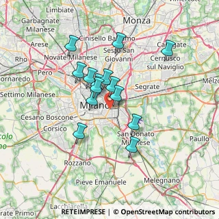Mappa Via Vertoiba, 20137 Milano MI, Italia (5.59857)